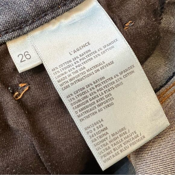 L’agence Katrina Ultra High Rise Skinny Jeanss - Picture 6 of 12